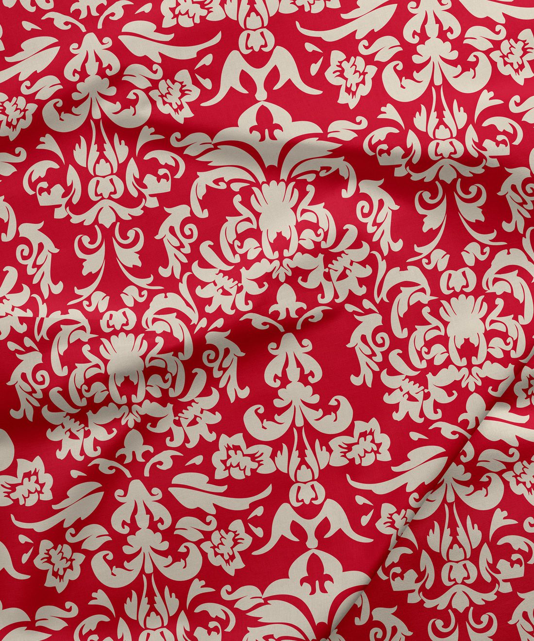 Damask Fabric Sixhands Milton King