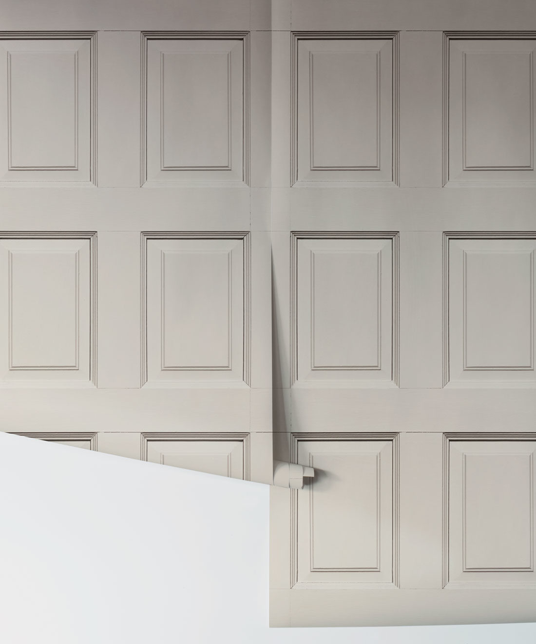 Wainscotting Wallpaper White Wood Panelling Milton King