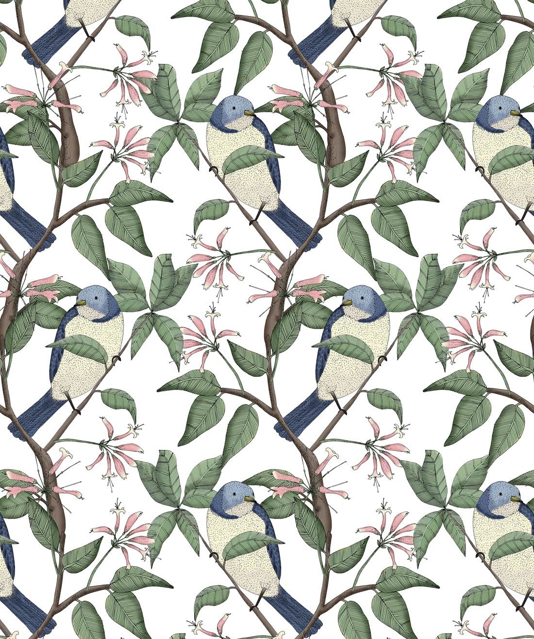 Bird Spotting, Traditional &amp; Timeless Bird Wallpaper